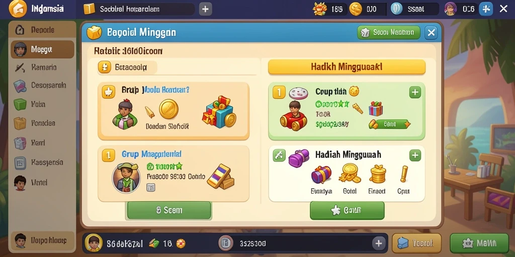 Fitur multiplayer yang menyenangkan dan interaktif.