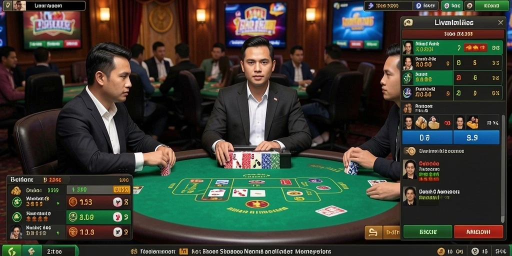 Tangkapan layar menunjukkan leaderboard dengan skor pemain yang bersaing.